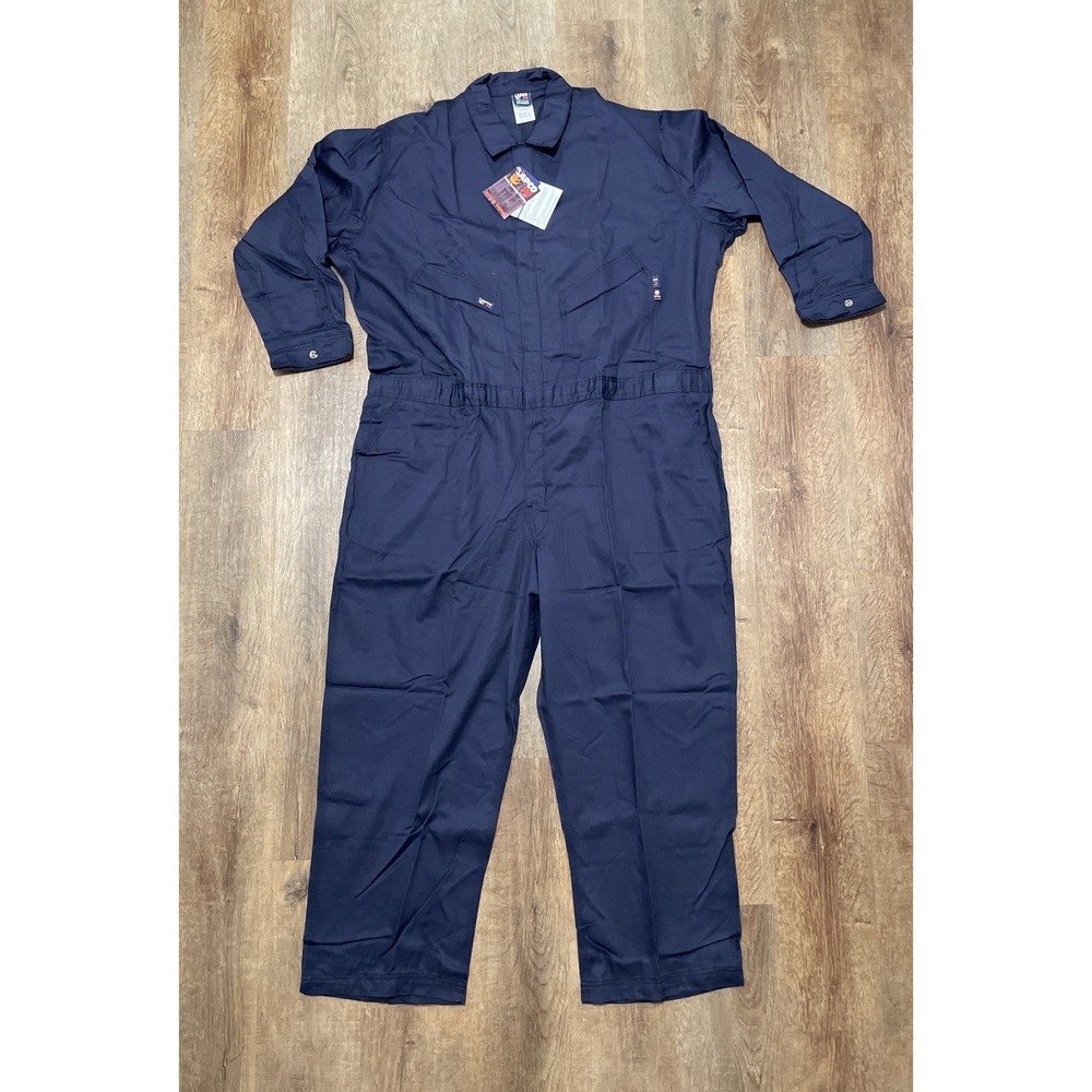 LAPCO FR Coverall Mens 4XL Moisture Management Work Safety - Picture 2 of 9